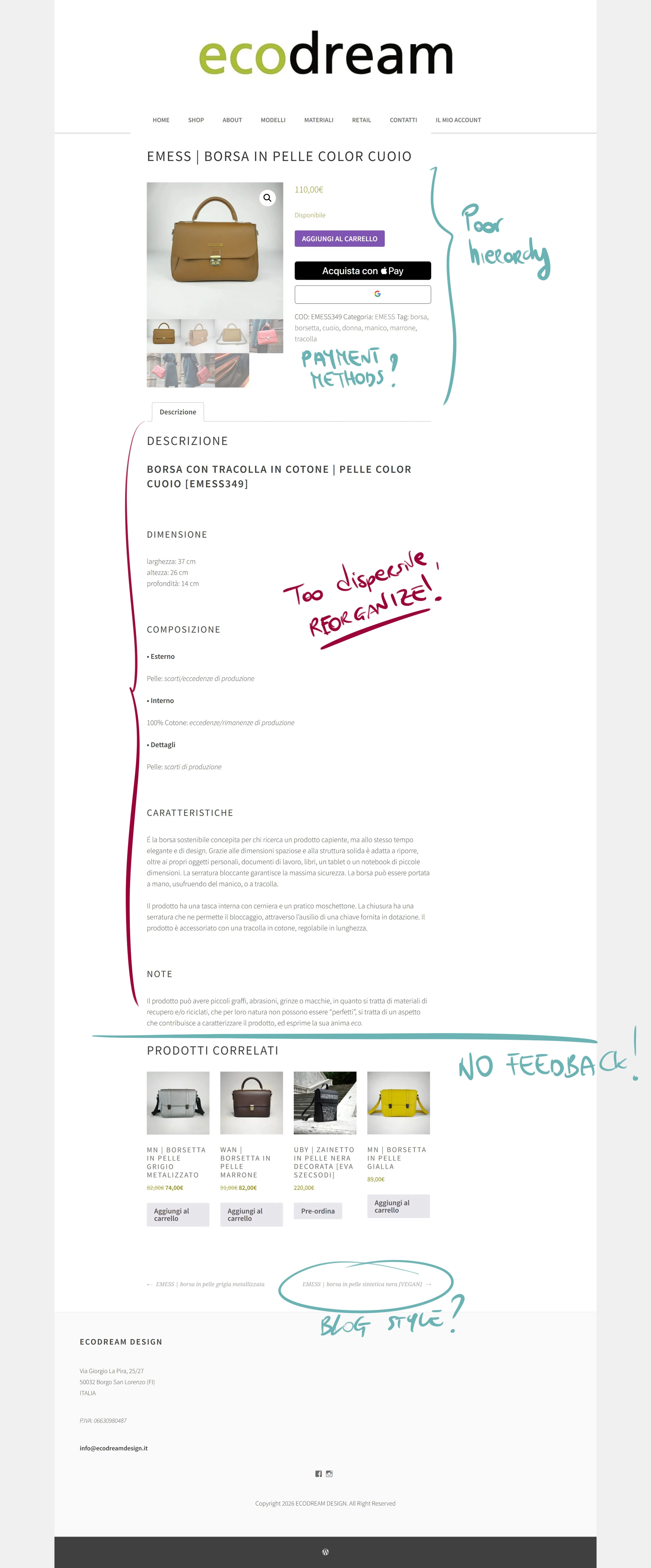 Original EcoDream product page